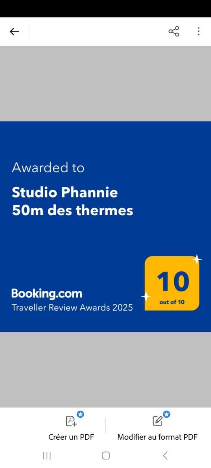Studio Phannie Renove 50M Cures アメリ・レ・バン・パラルダ エクステリア 写真